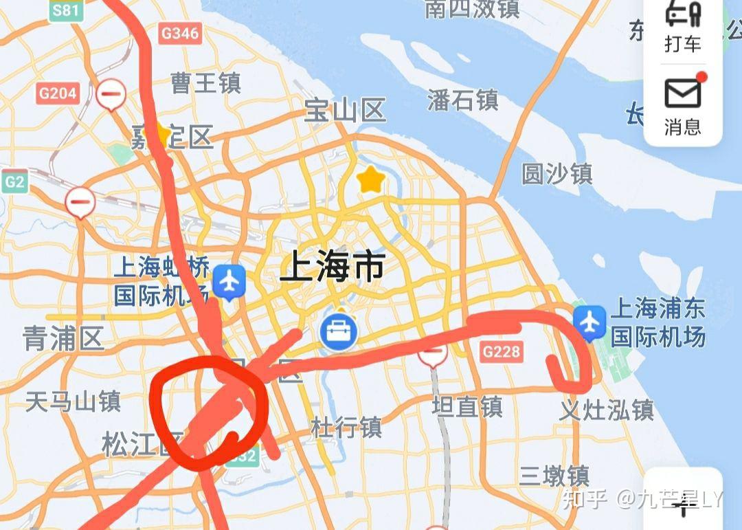 上海松江南站地图图片