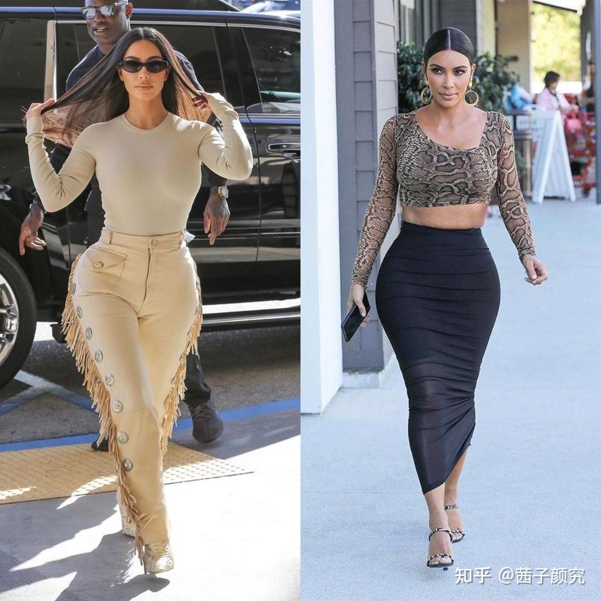 茜子颜究a型身材屁股大的穿搭指南