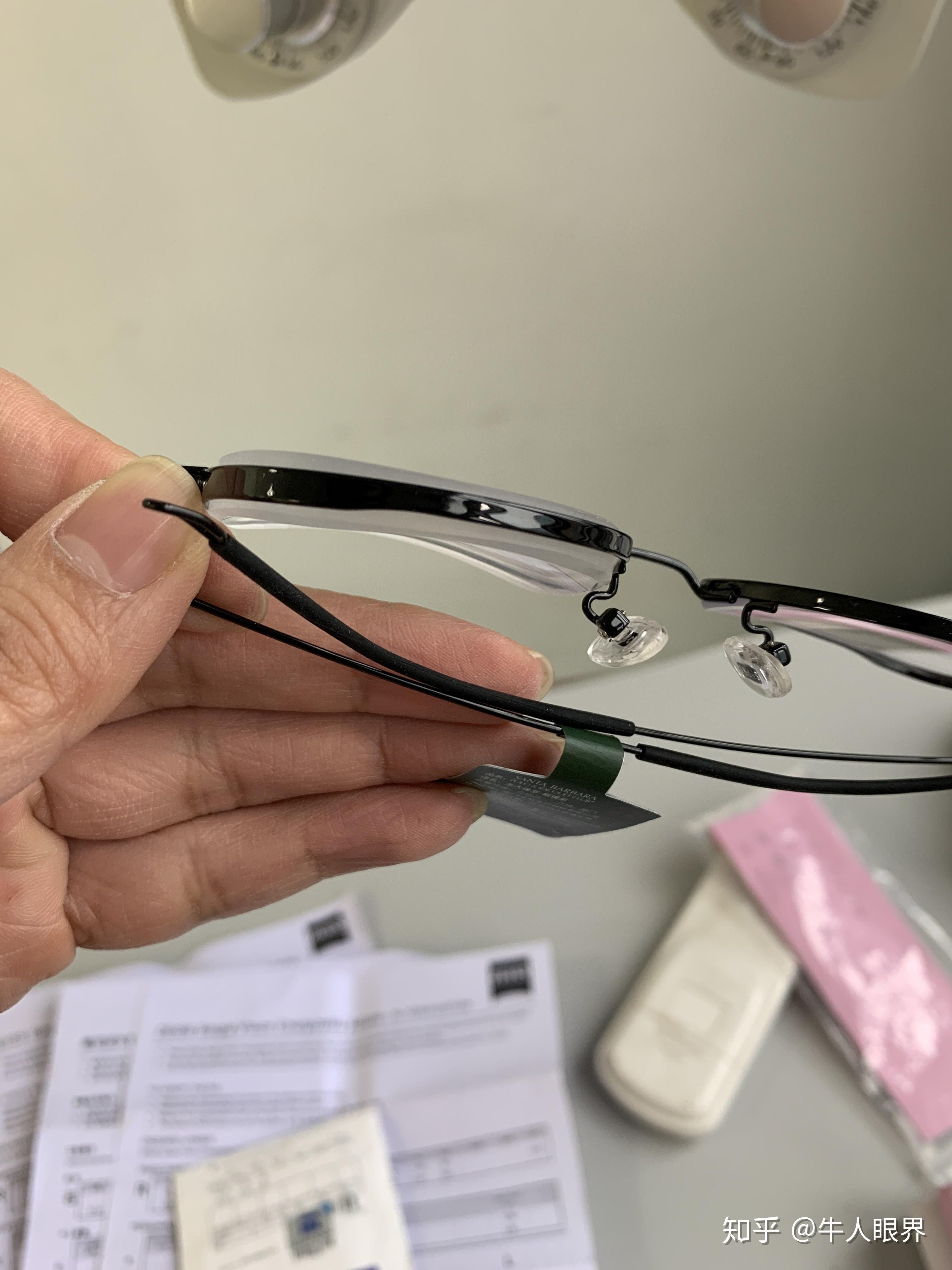 高度近视1500度蔡司174新三位博锐配镜实拍图