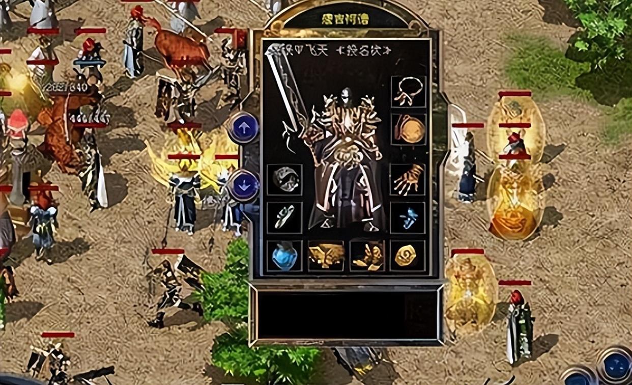 热血传奇的神装王——唐吉柯德,全服极品汇于一身,惨遭美人背刺