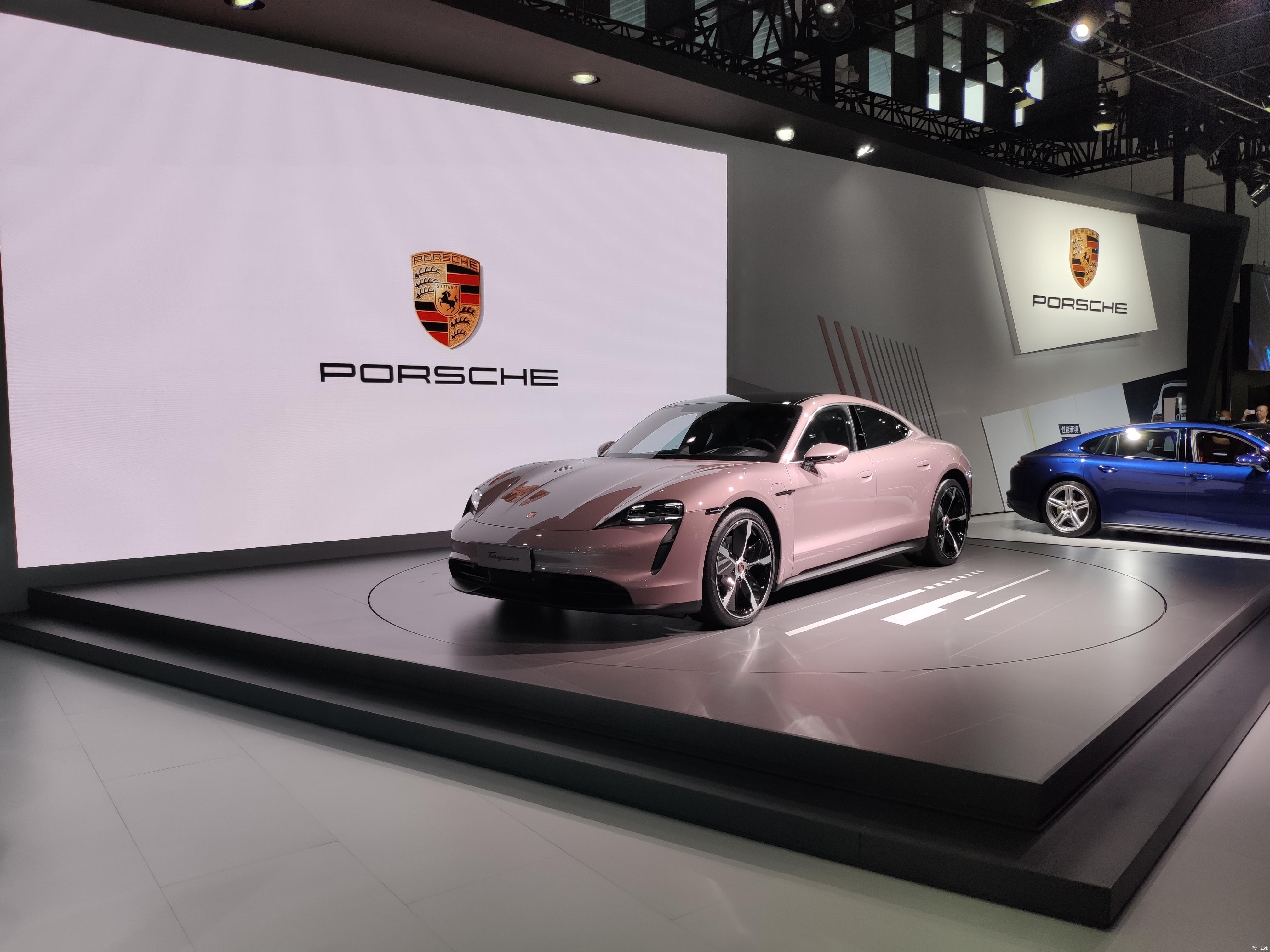 2020成都车展实拍 保时捷taycan! - 知乎