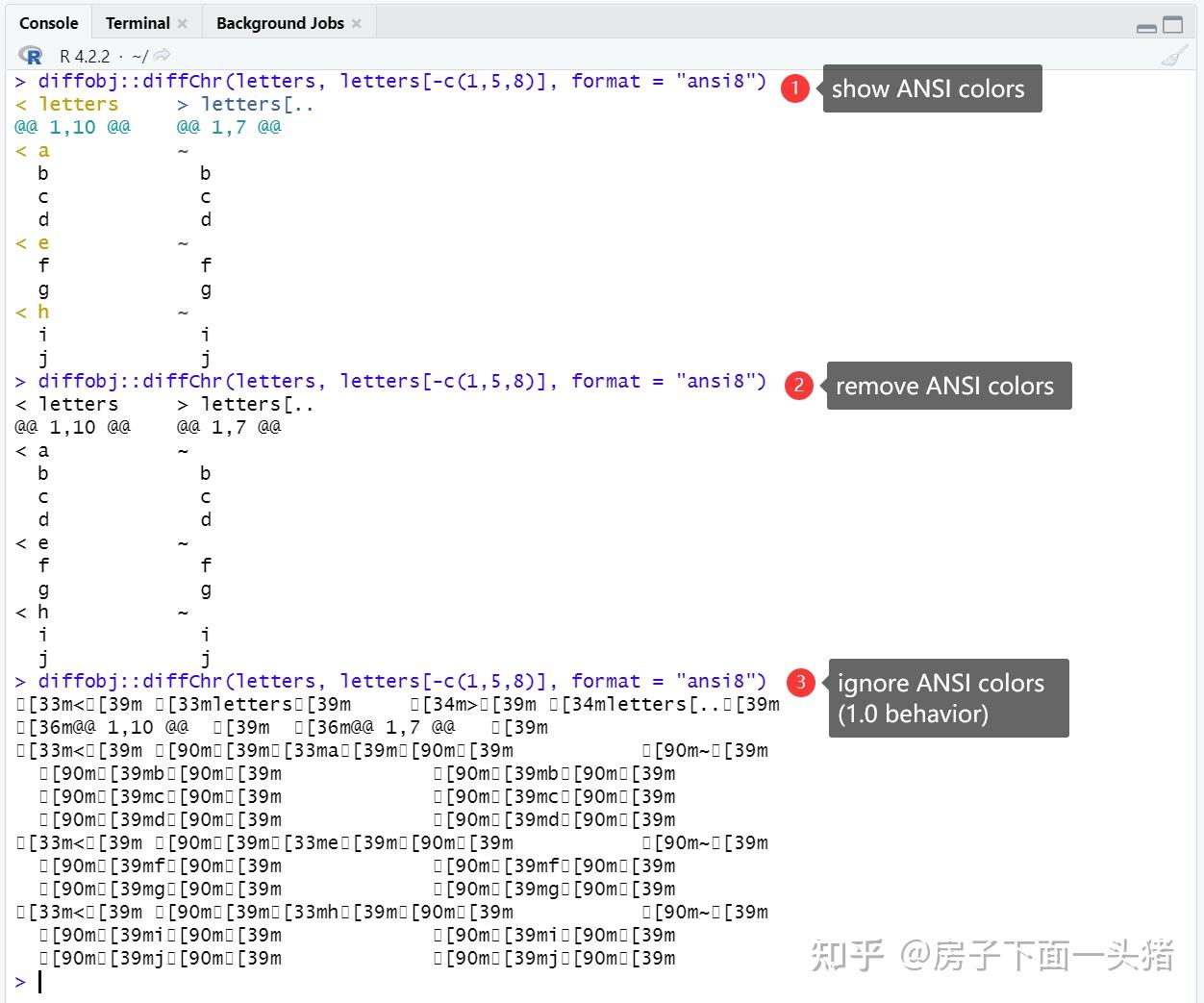 RStudio设置选项（全）——3.Console - 知乎