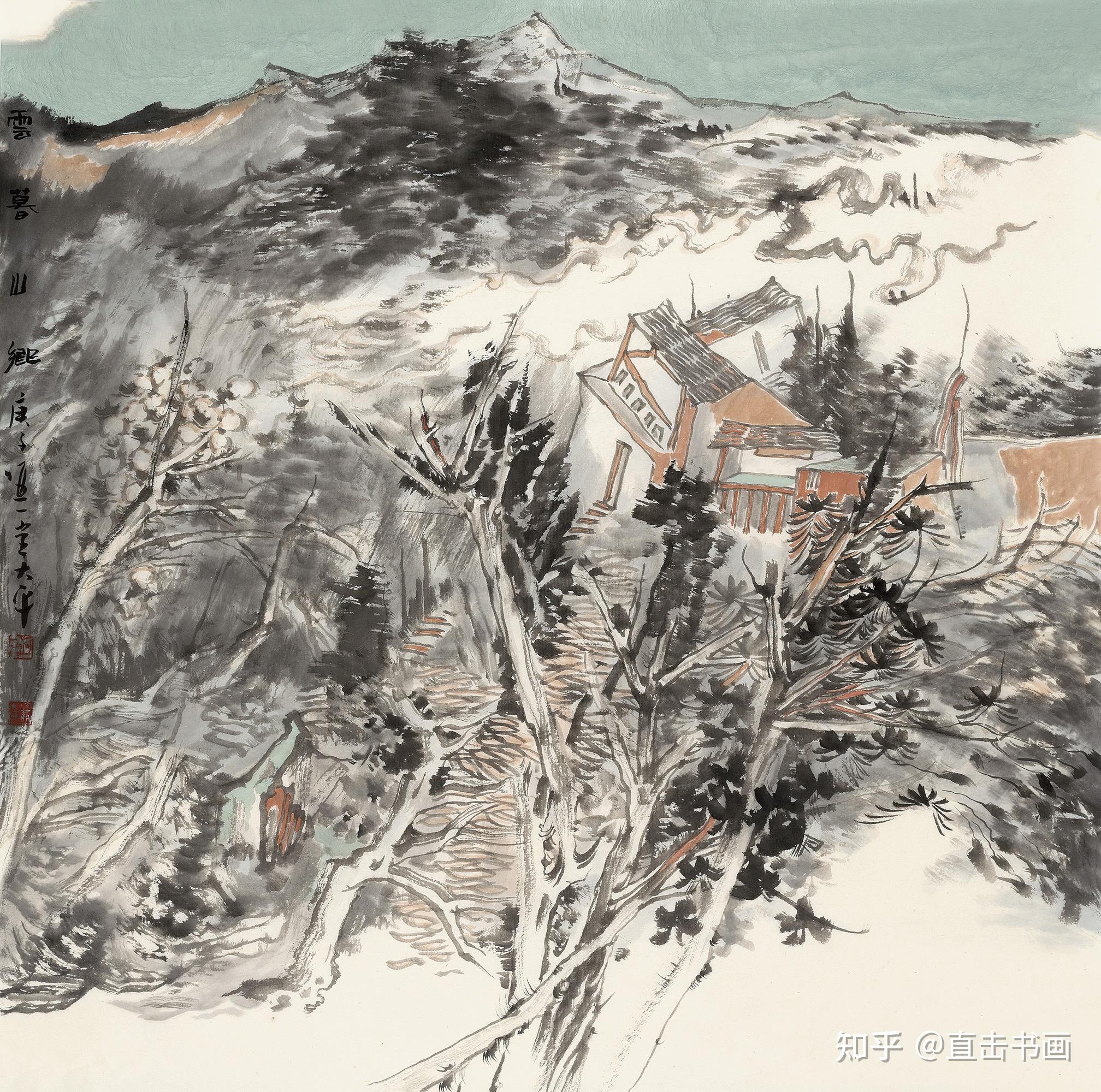 中国美术家协会会员肖大平山水画作品欣赏