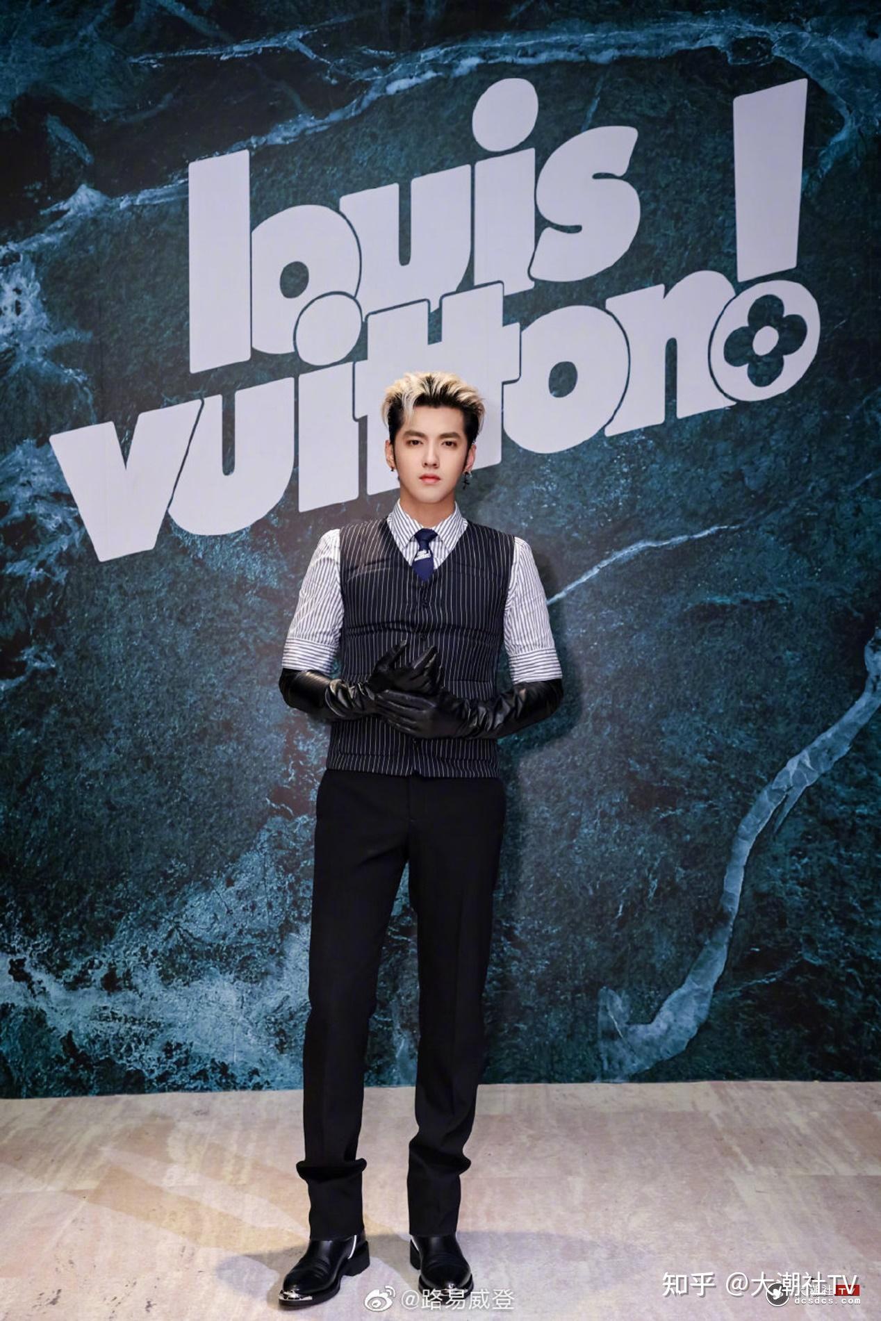 (vcg)吴亦凡自2018年起担任louis vuitton全球代言人,也是品牌签约的