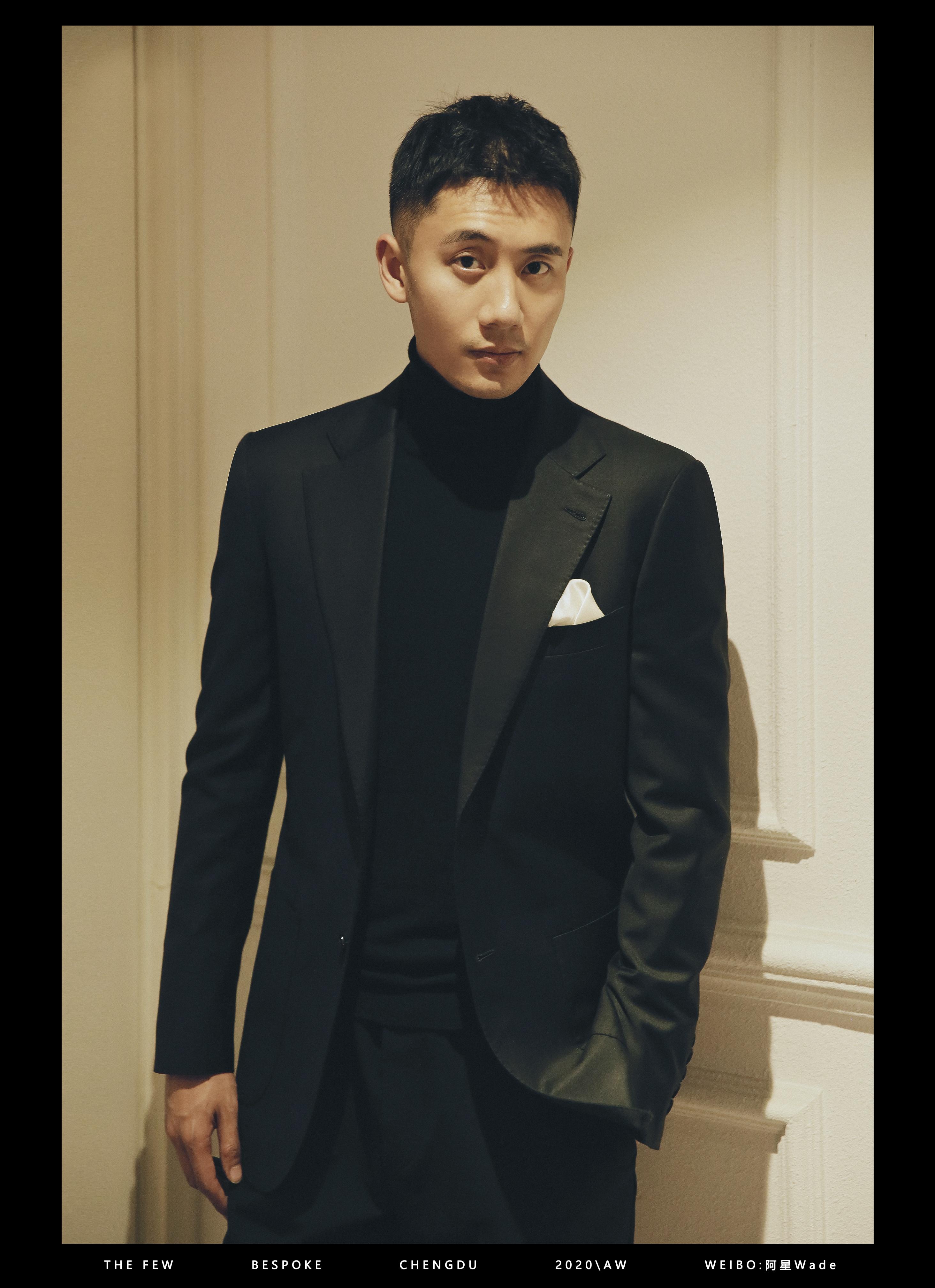 成都网红西装定制实体店│《心动的信号》男三来啦,超帅的西装穿搭