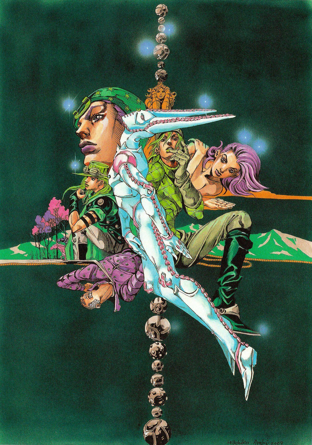 有没有这种类型原画的jojo图片