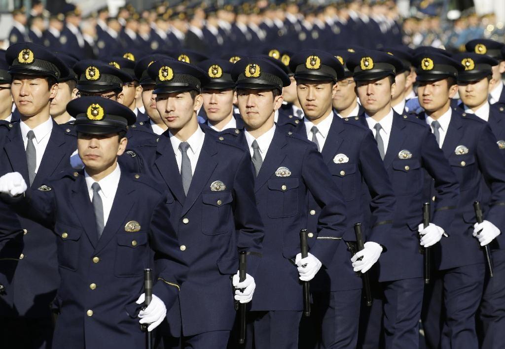 日本武装警察部队图片