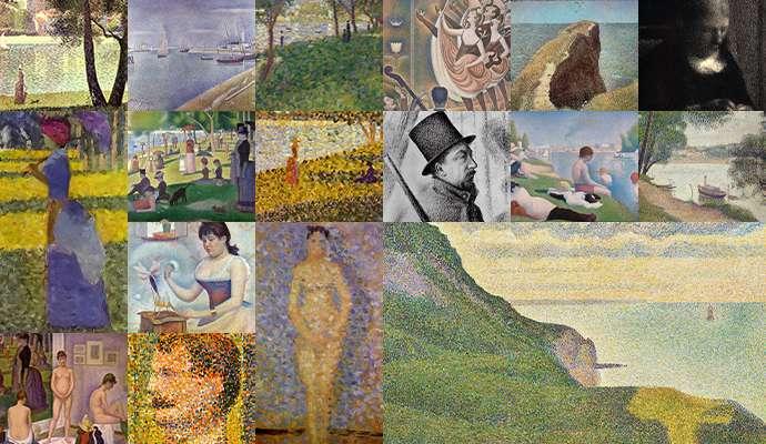 腕 | 法国后印象派画家乔治·修拉(Georges Seurat,1859~1891) - 知乎