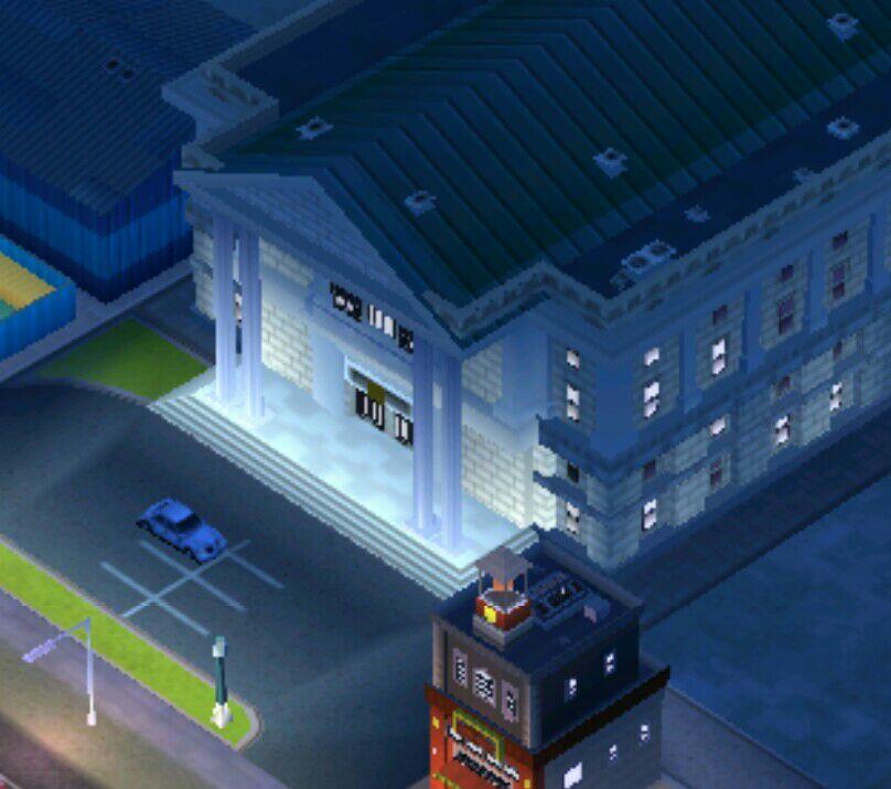 EA手游SimCity夜晚效果非常漂亮。是实时光照