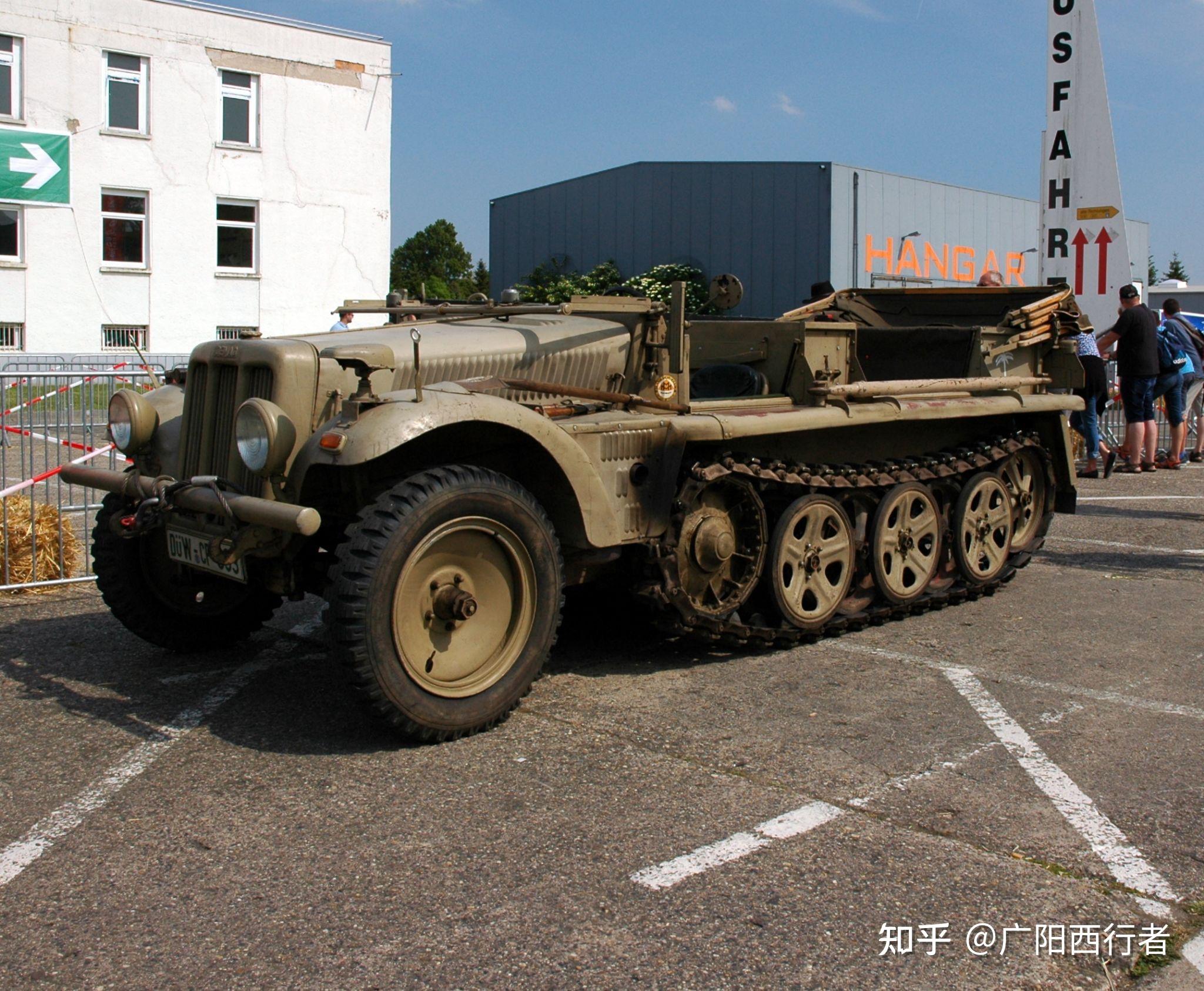 二战德国半履带牵引车运输车图鉴一览