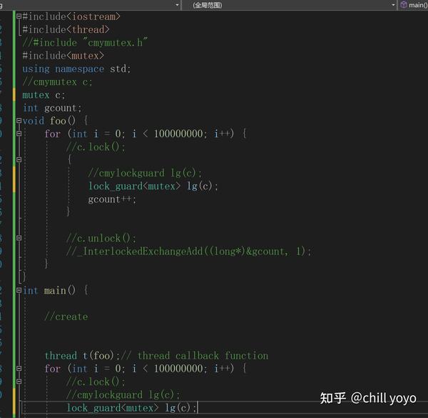 c++多线程 mutex lock_guard 各种锁 知乎