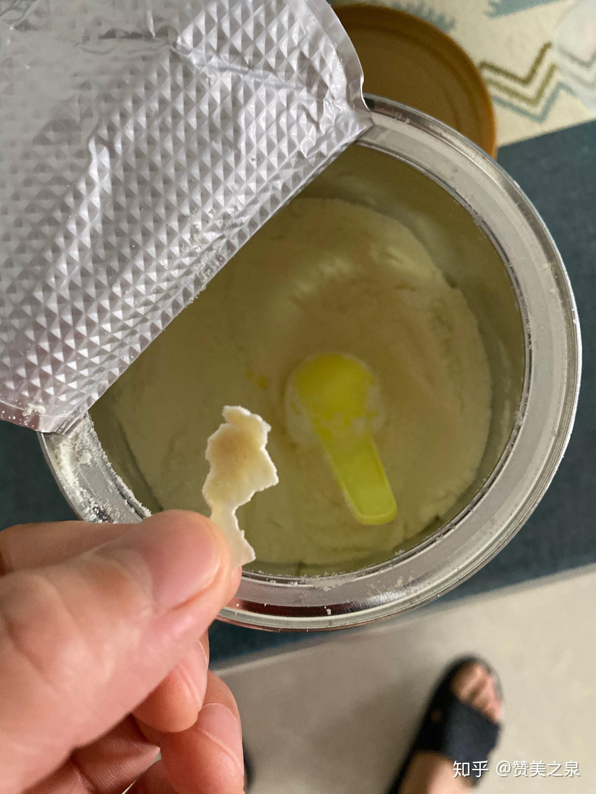 美赞臣爱婴宝奶粉里面有结块 - 知乎