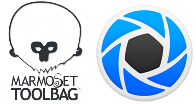 渲染器(左八猴,右keyshot)但是,着眼于未来行业的发展,次世代建模又是