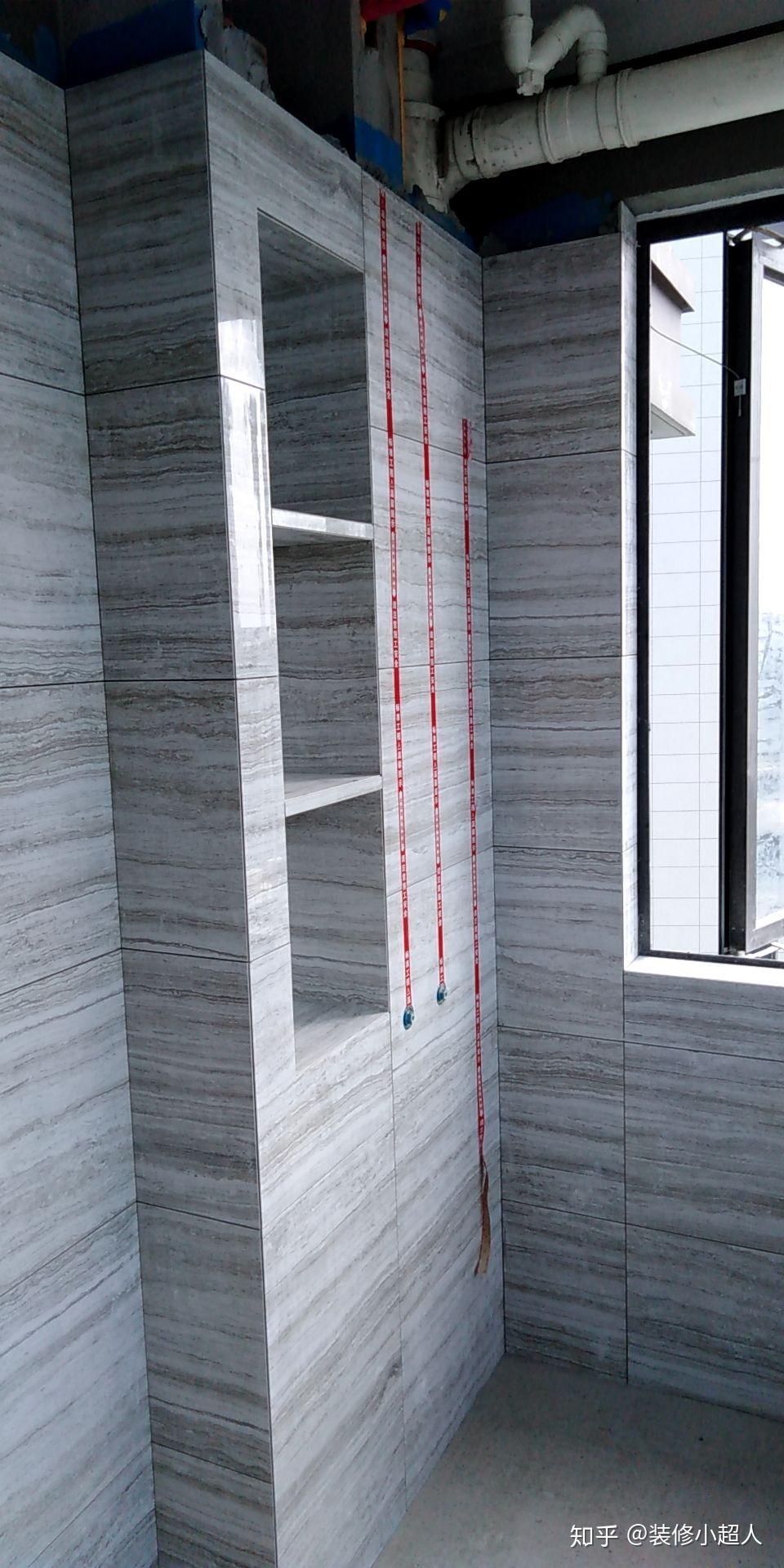 宁波卫生间装修经验壁龛做收纳