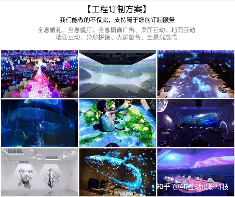 光影艺术沉浸式互动投影3D全息AR虚拟现实交互触摸墙面体感装置 - 知乎