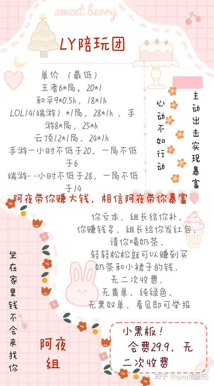 集美们有没有好一点的陪玩团推荐一下? - 知乎