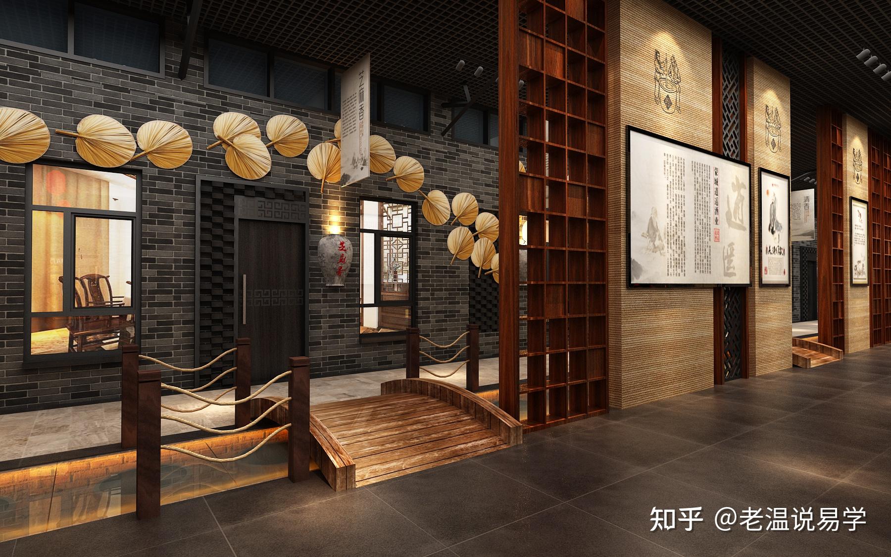 为了将酒文化馆的效果发挥极致,道扬设计团队与蒙酒逍遥酒业的负责人