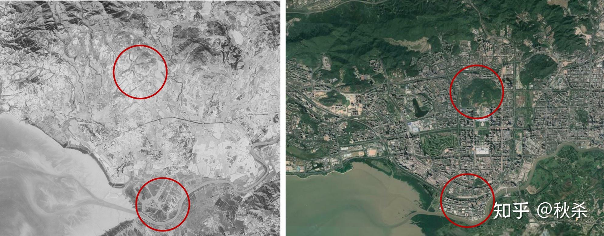 地圖系列免費下載60年代中國各地的高精度衛星照片的方法及深圳案例