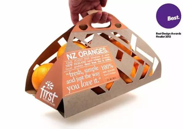 有意思的高档水果包装