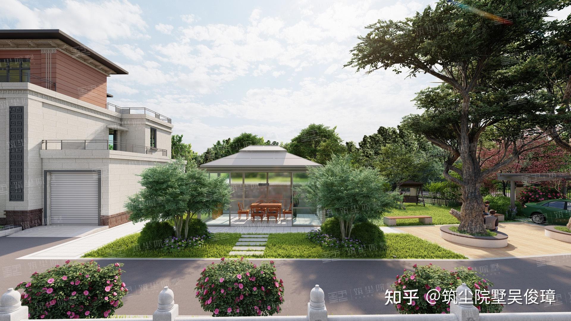 农村别墅庭院如何设计?学会这几点,绝对可以省一大笔钱! - 知乎