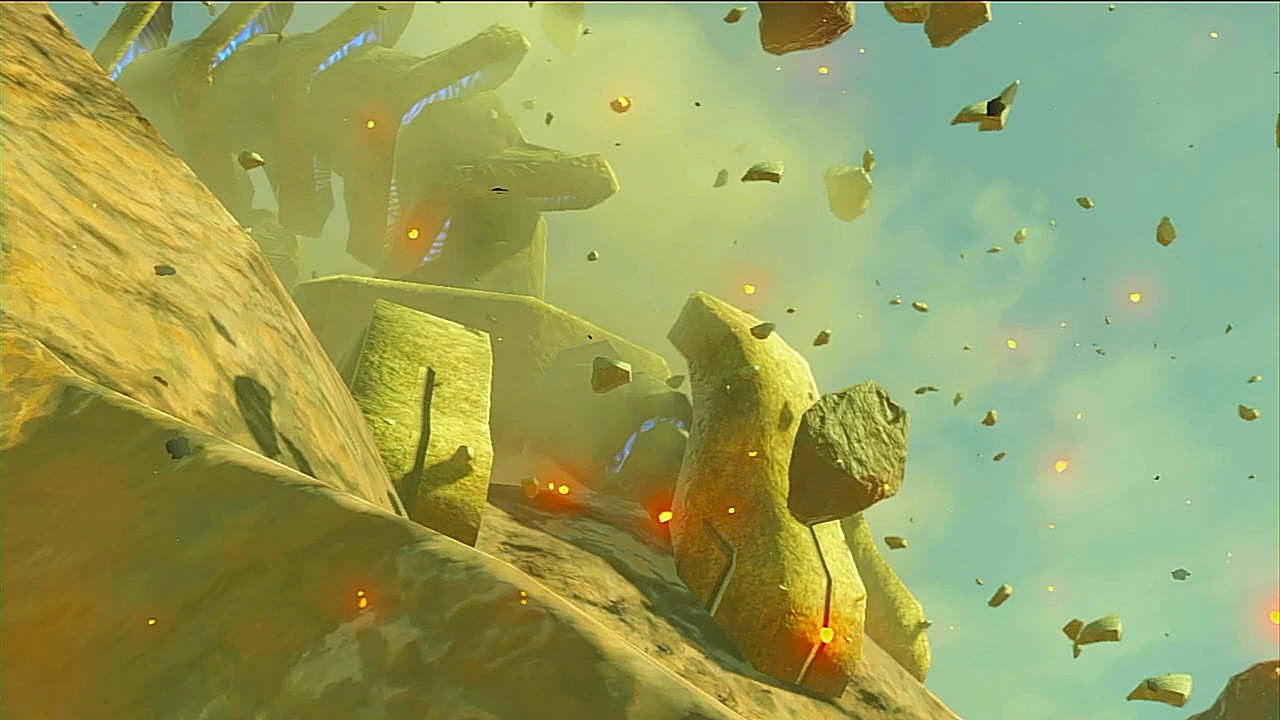 大可爱的游戏记录塞尔达传说旷野之息p79神兽鲁达尼尔解放