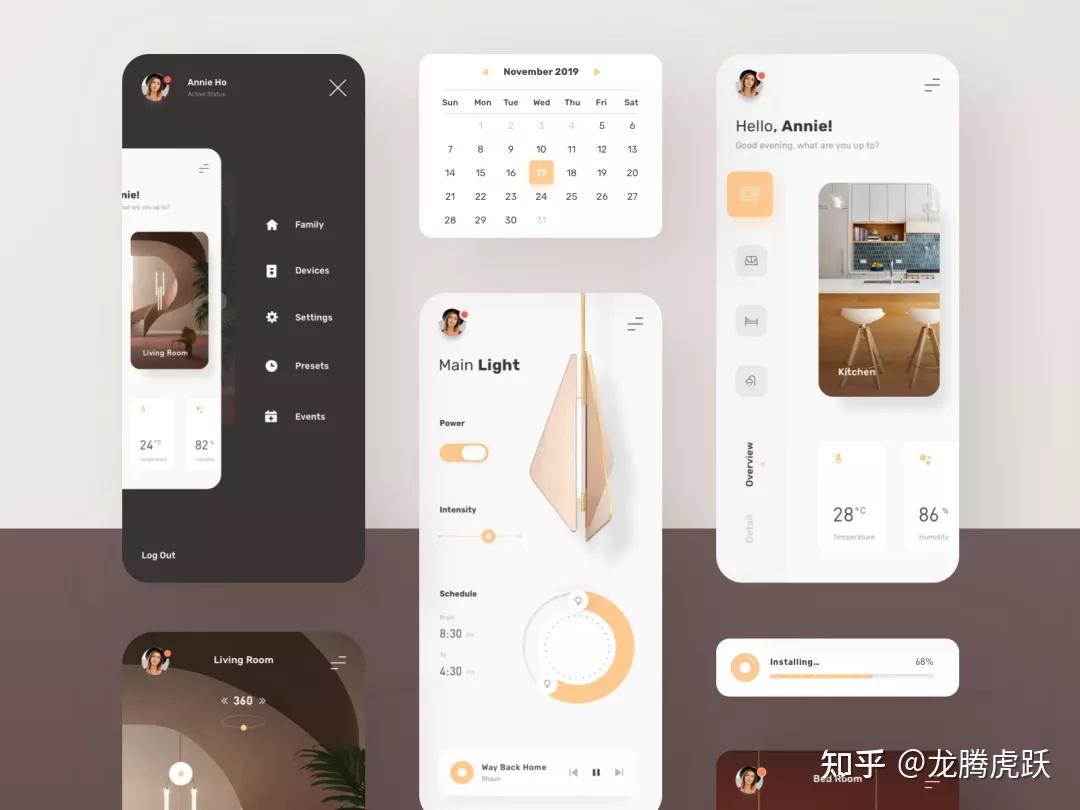 设计灵感:12 组远程遥控 APP 界面设计 - 知乎