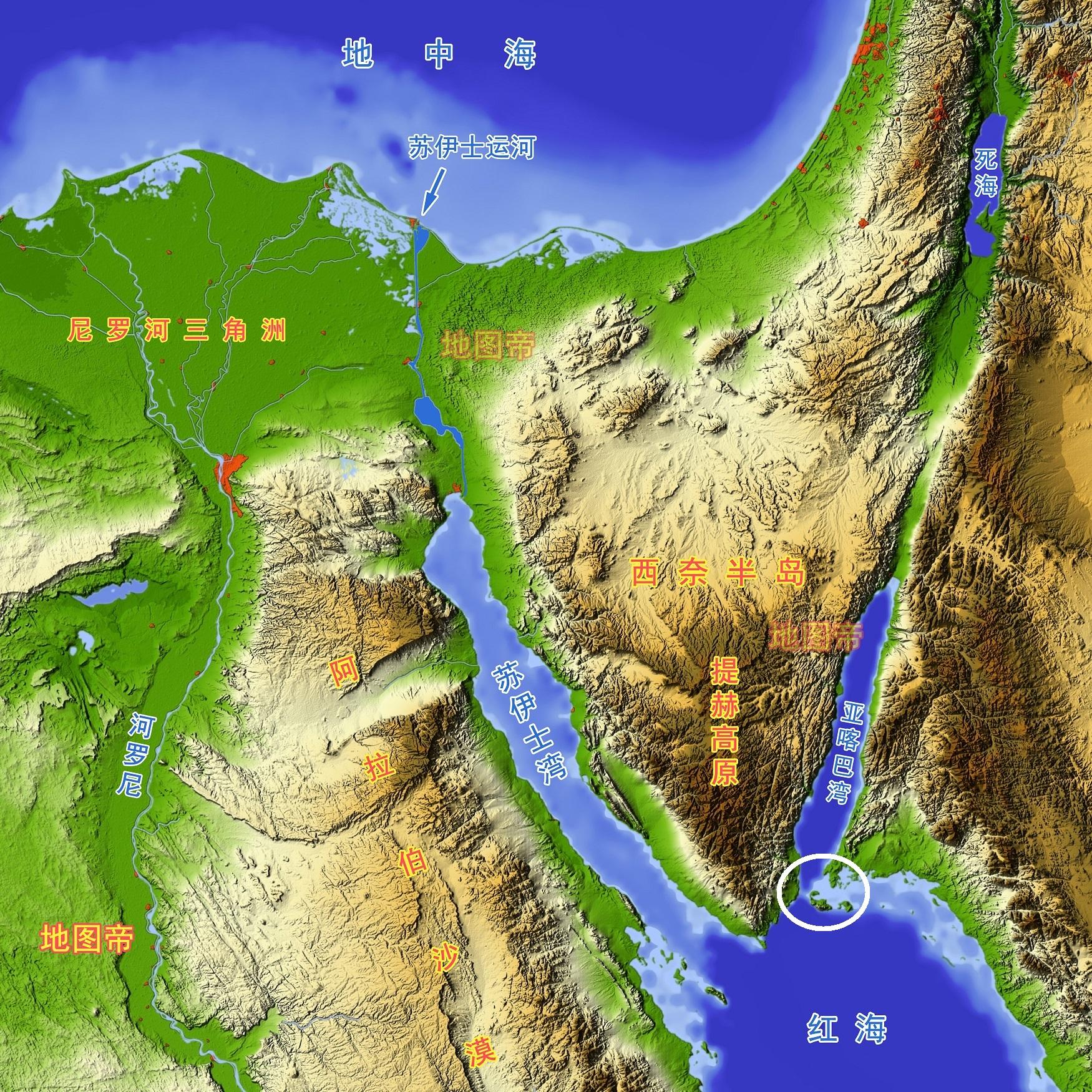 约旦河西岸高清地形图 - 巴勒斯坦地图 - 地理教师网