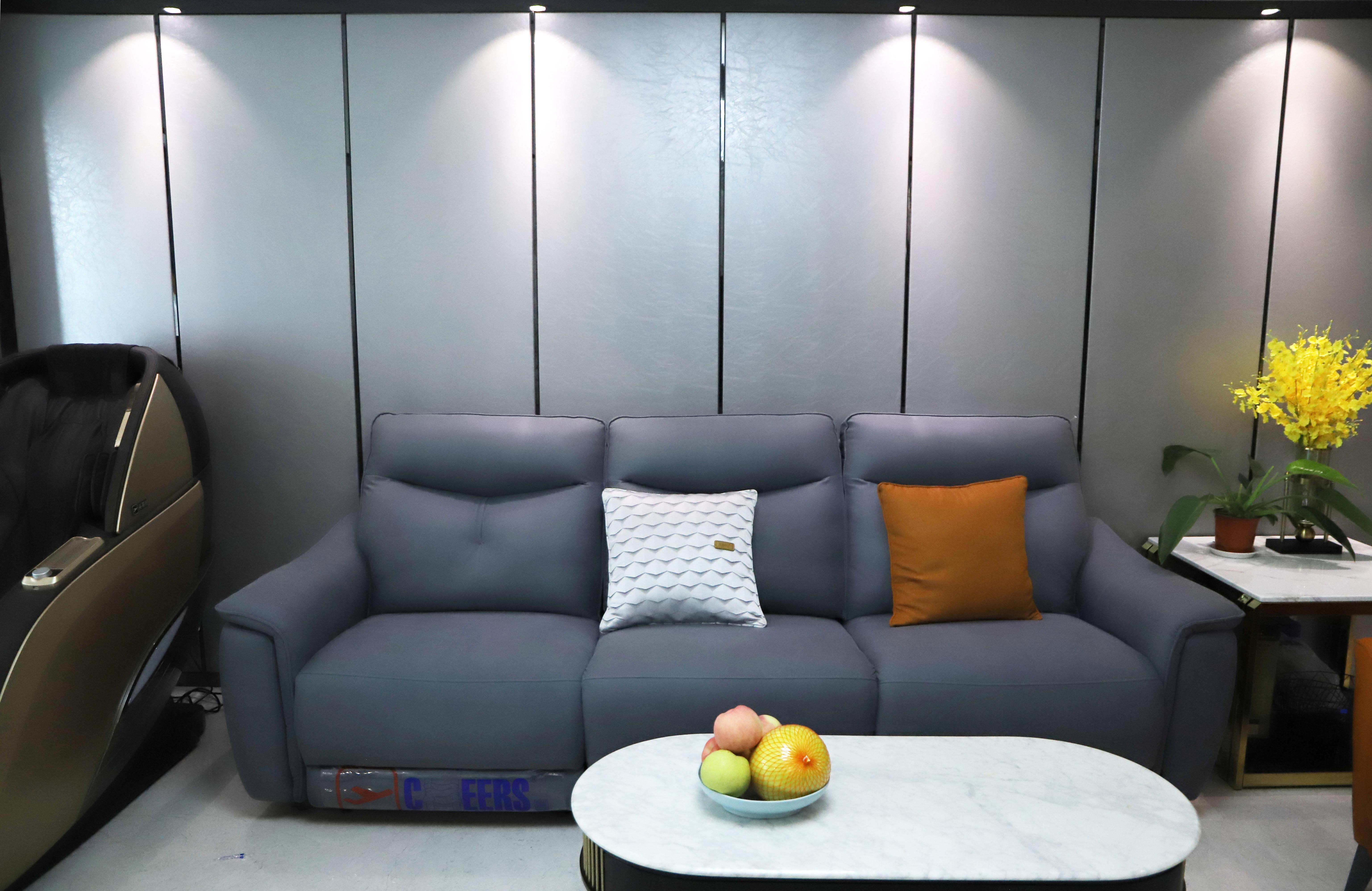 47万打造158㎡四居室整屋芝华仕皮质背景墙这个现代轻奢风的典范给你