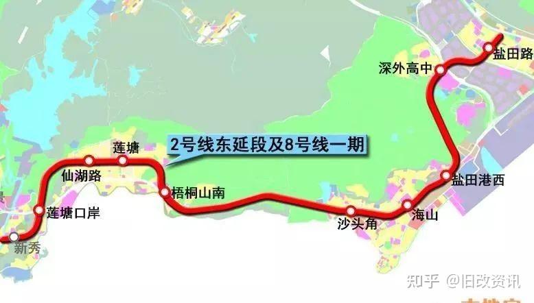 深圳地铁8号线最新规划站点线路图开通时间进展