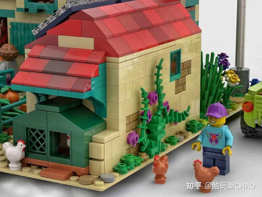 乐高ideas作品《农场的美好一天》获得10000票支持 - 知乎