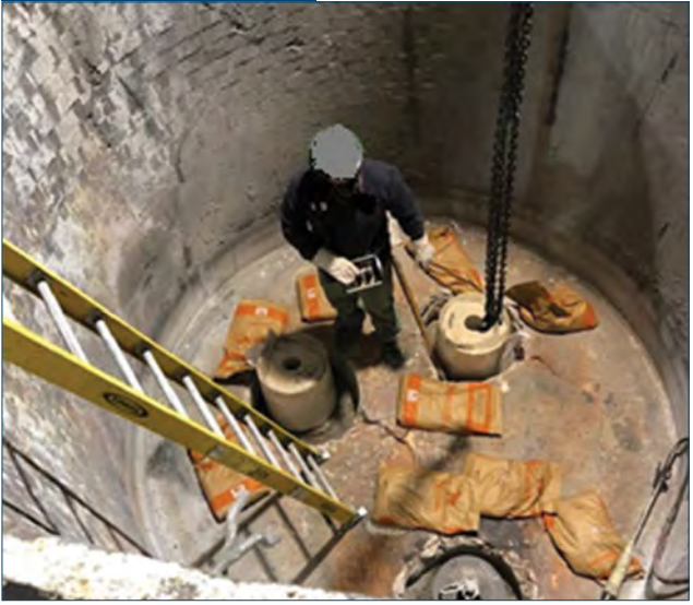 钢厂钢包砌筑安全升降装置