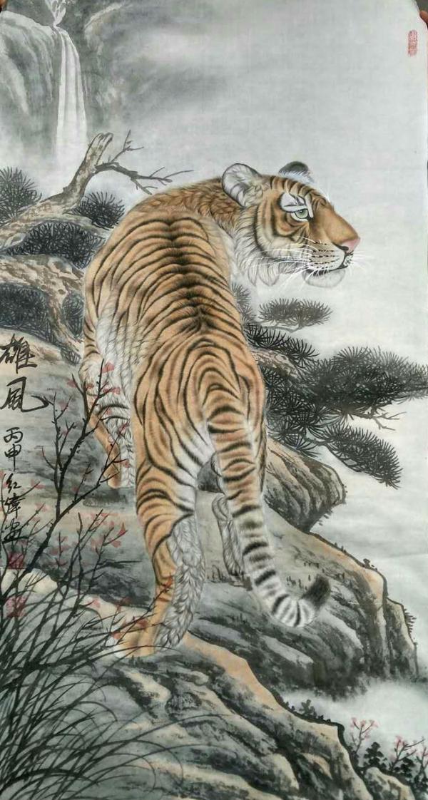 工致典雅画家赵红伟作品欣赏