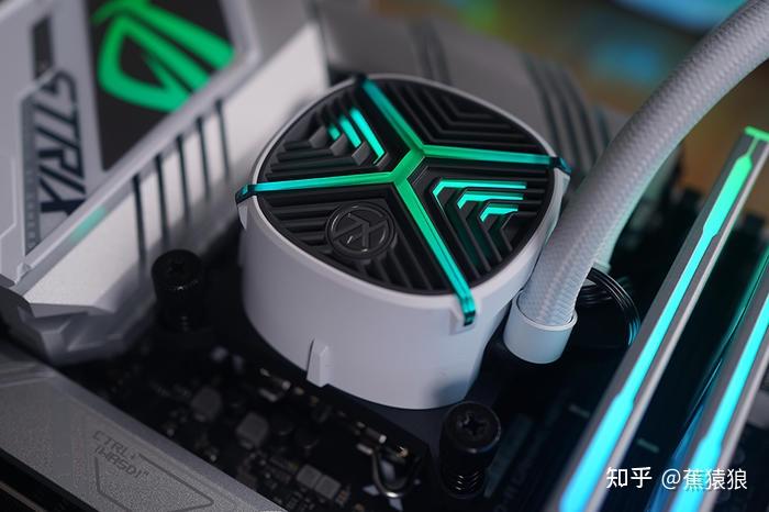 华硕新全家桶单品天选txgminglc360argb一体式水冷开箱分享