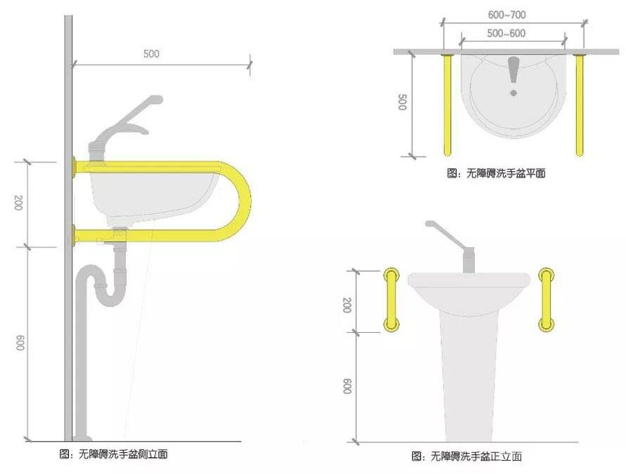 【1m 工艺】关于无障碍卫生间的设计和施工,95%的设计师都理解错了! - 知乎