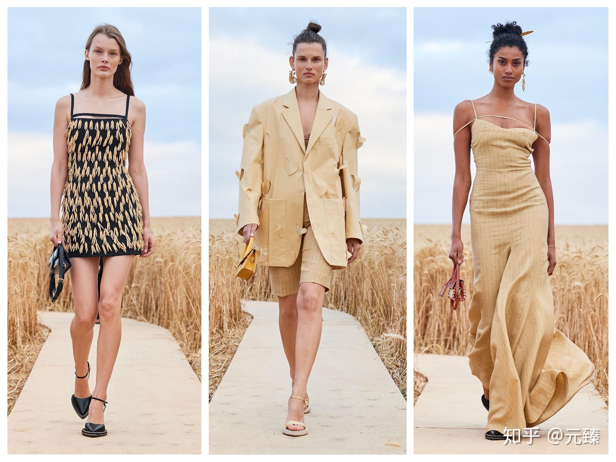 jacquemus2021春夏秀场解析,金色麦田里的春意怏然 - 知乎