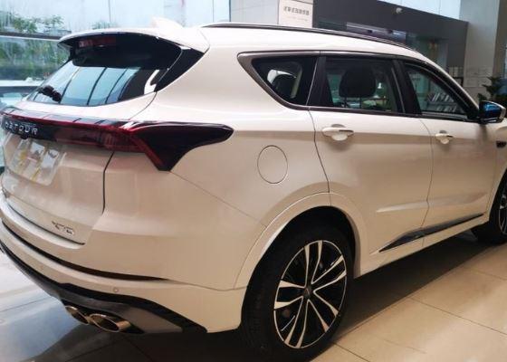 2021款捷途x70plus到店白色涂装简洁大方配15t16t