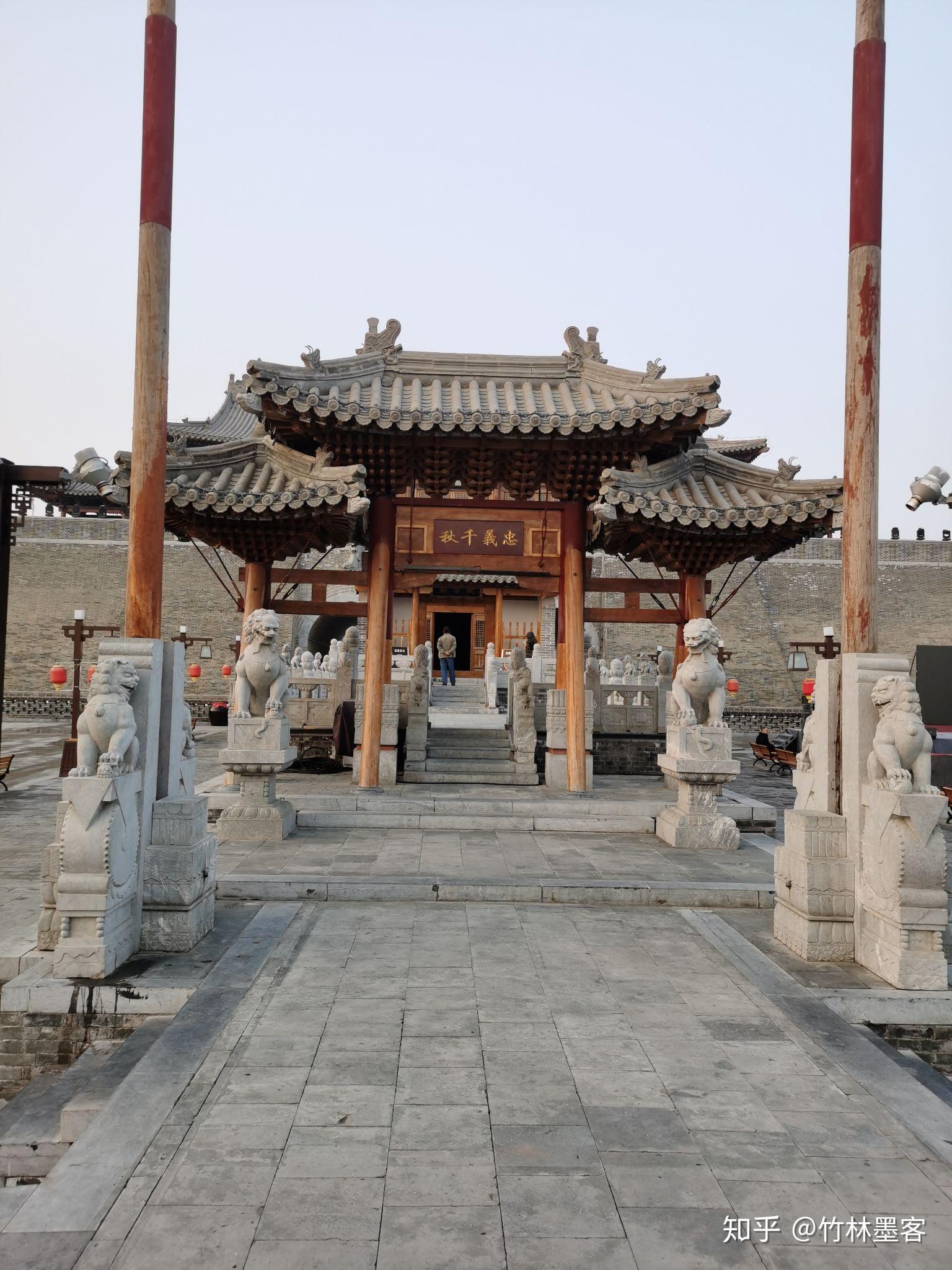 竹林墨客石家庄景色之正定阳和楼