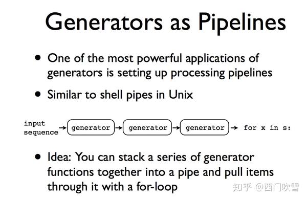 Python Generator Coroutine