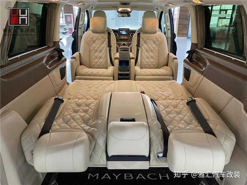 西安商务车改装豪华派奔驰v260pk掉埃尔法