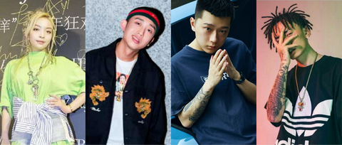 刷到一个名叫"猪柳蛋"的博主,他的视频内容主要是对比中文说唱与欧美