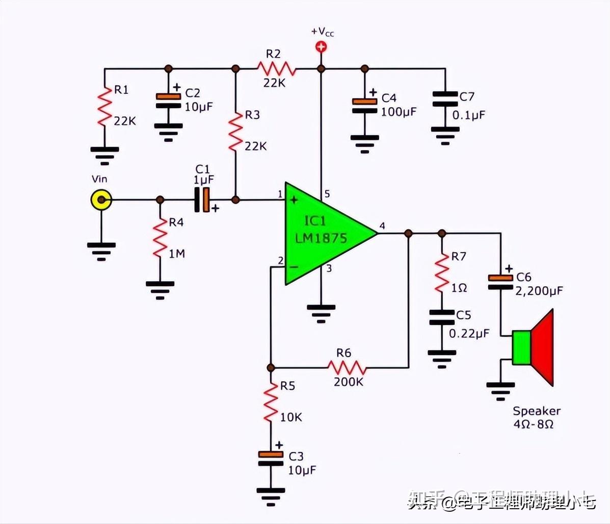 LM1875是什么芯片?LM1875参数+3个LM1875功放电路，一文带你搞定 - 知乎