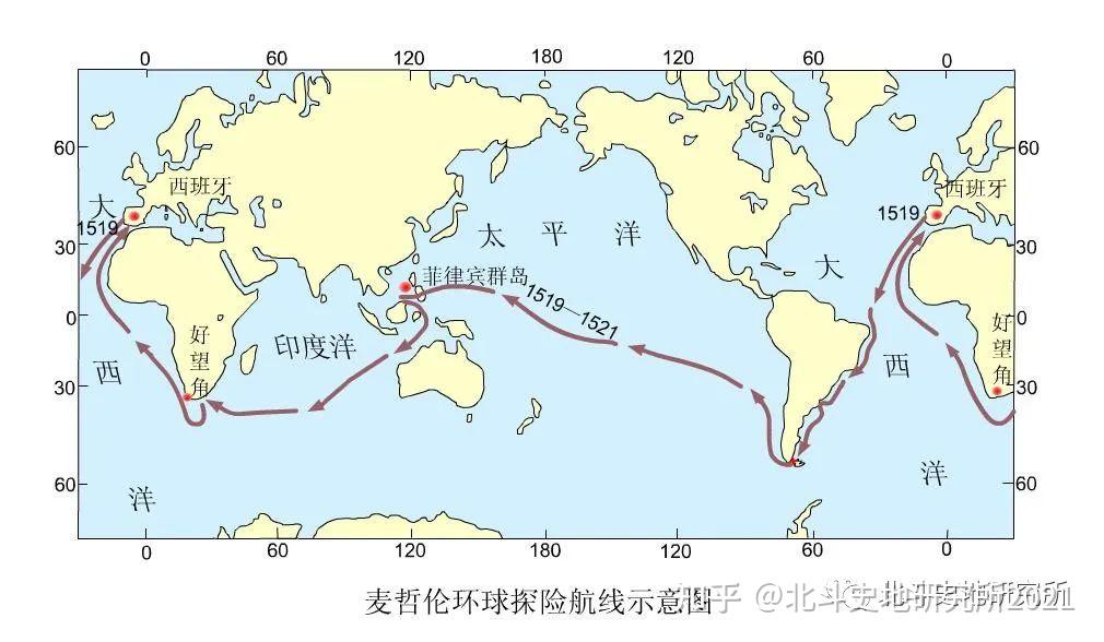 麦哲伦海峡的位置图片