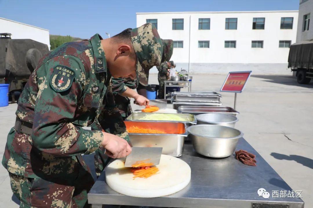 后勤专业比武激烈