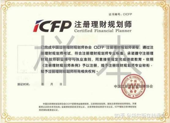 小知识:解释一下什么是cfp,cfa,afp?