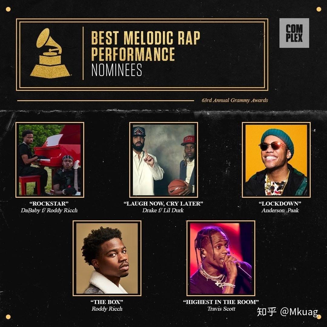 best melodic rap performance"rockstar" — dababy featuring roddy