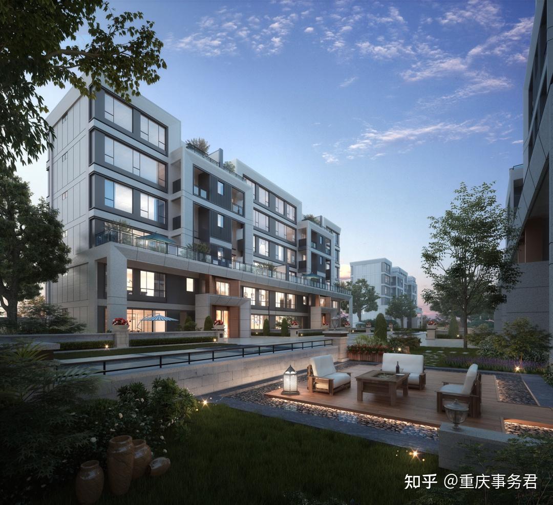 这个低密叠墅打开中央公园的院落生活