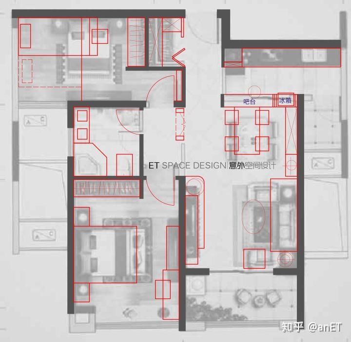 【平面户型优化】3月份,知乎住宅户型平面优化/改造大集合 - 知乎