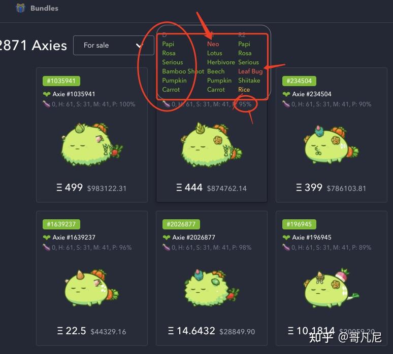 Axie 如何挑选合适的宠物【Axie系列02】 - 知乎