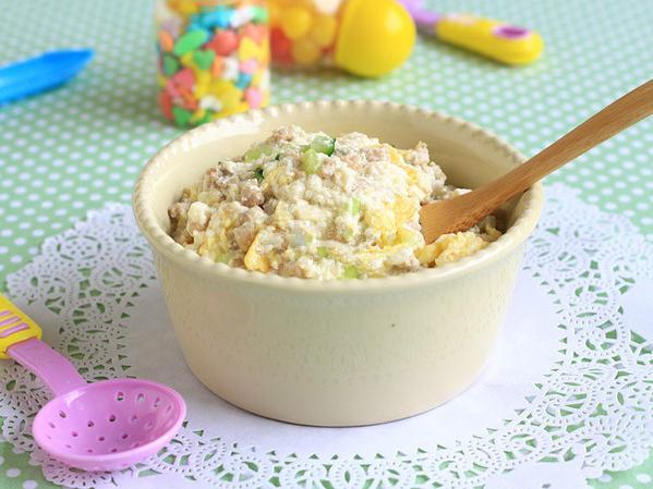 五,三鲜豆腐泥(建议月龄:10-12m)