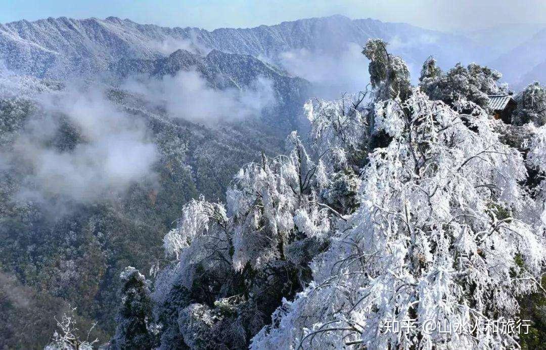贵州旅游冬天的梵净山雪景美炸了